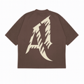 A1 STRIPE TEE: BROWN(PRE-ORDER)