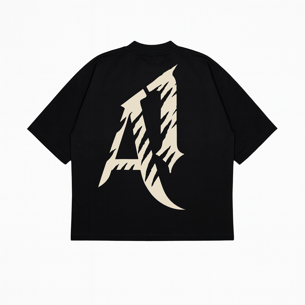 A1 STRIPE TEE: BLACK(PRE-ORDER)