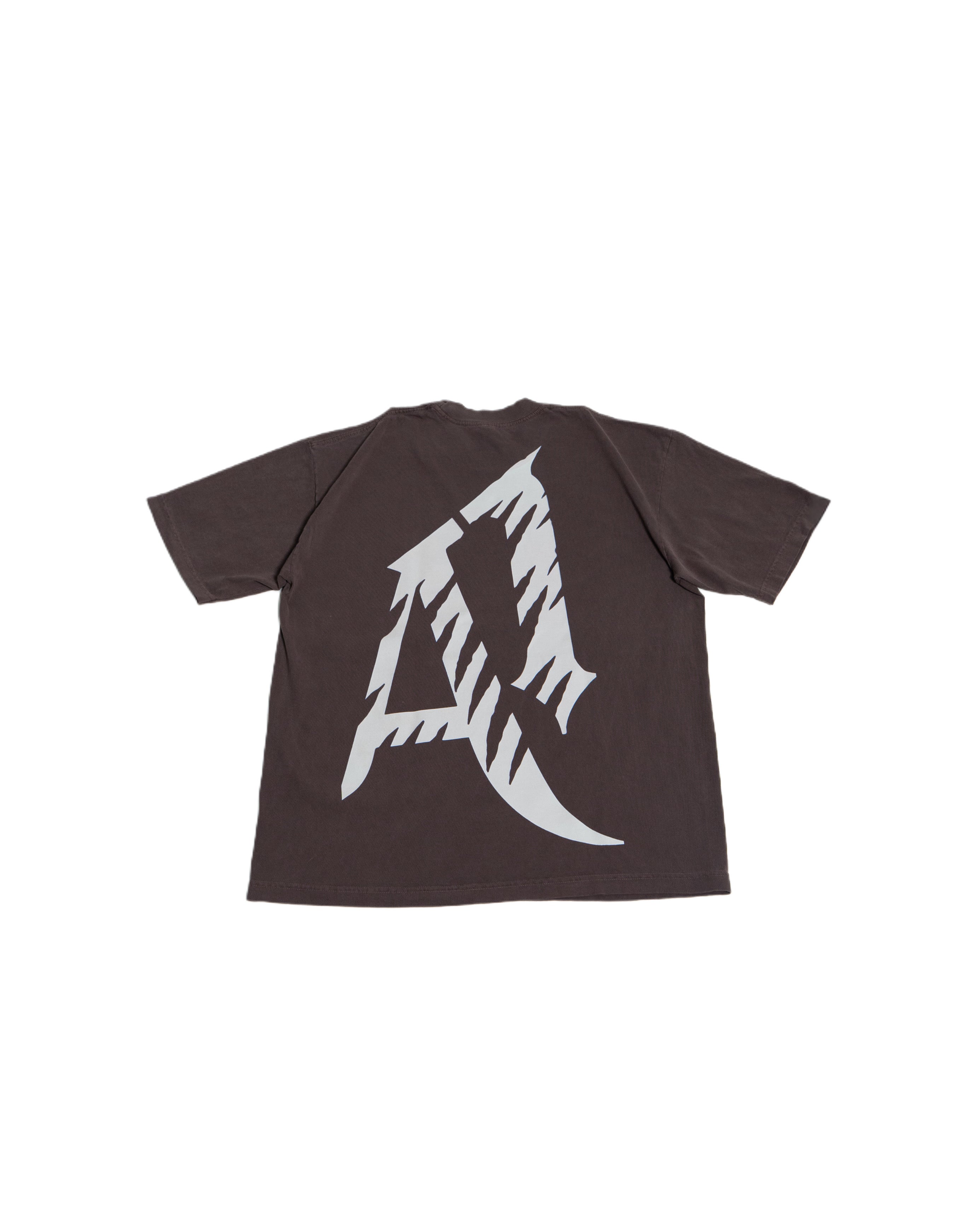 A1 STRIPE TEE: BROWN(PRE-ORDER)